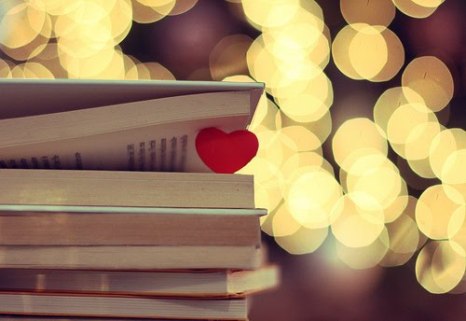 books heart