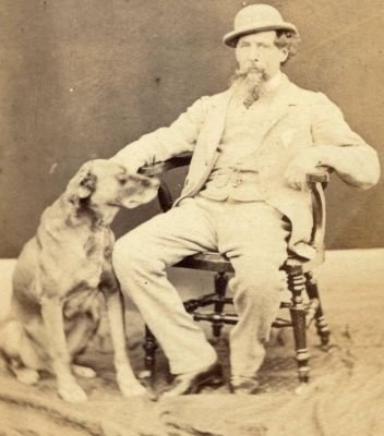 dickens with dog
