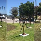 «Λευκάδα, Ο κύκλος των αθλητών» | Υπαίθρια εικαστική παρέμβαση της Καίτης Χόρτη